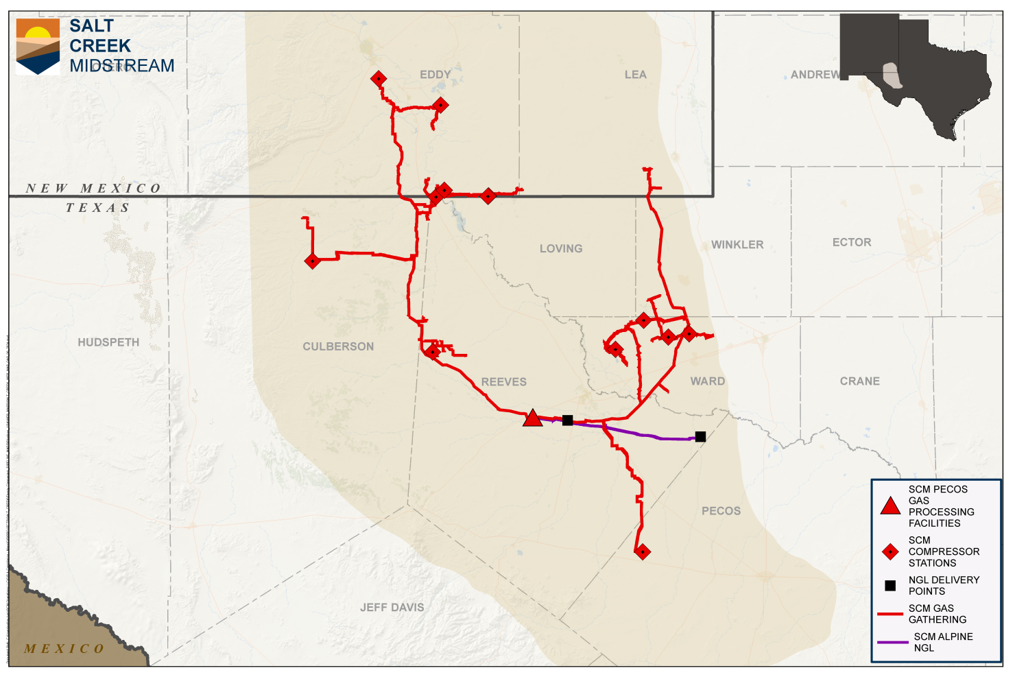 Nat Gas Map